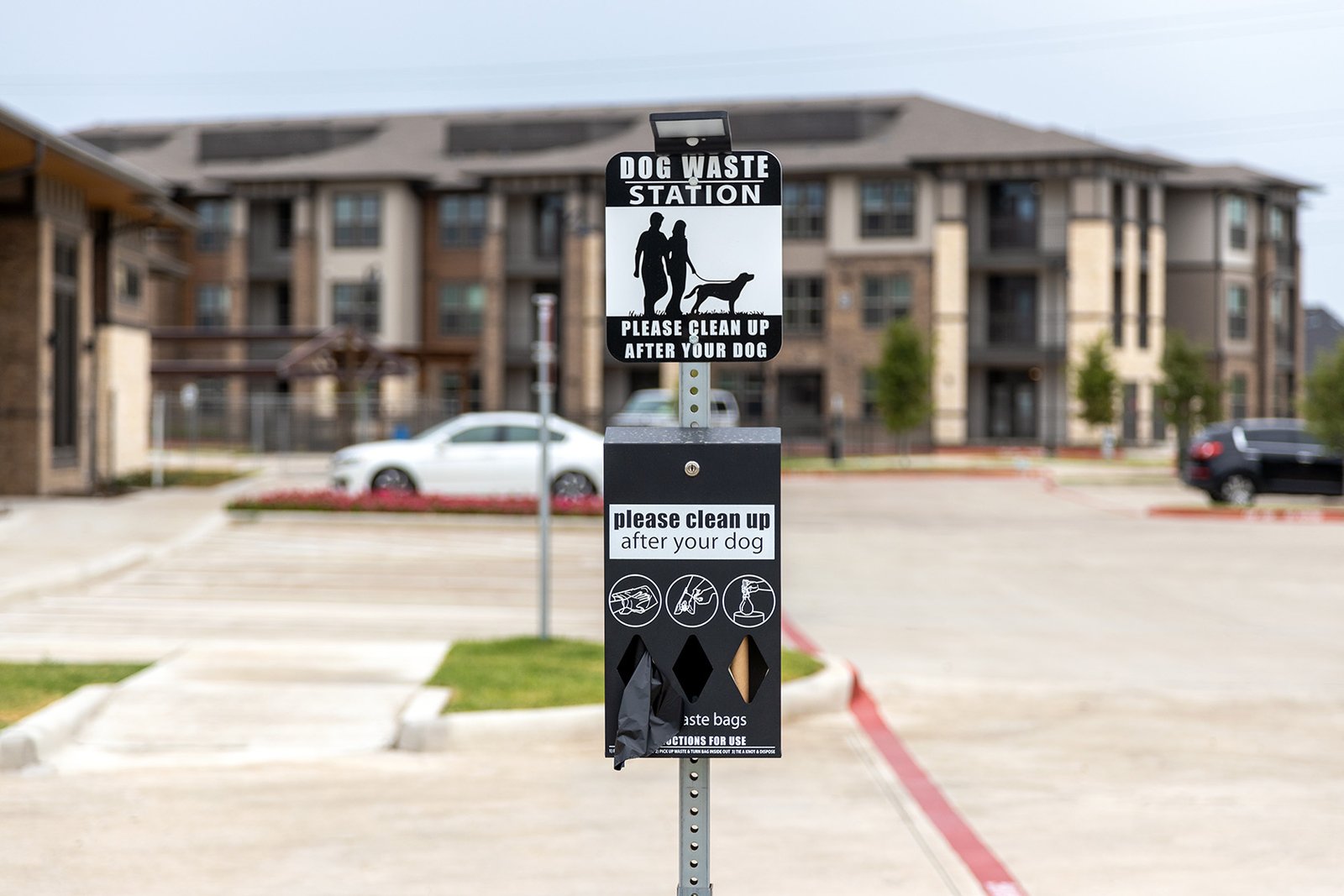 Black Dog Waste Station